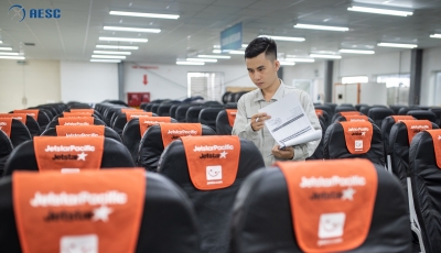 AESC MAINTAINED AIRCRAFT SEAT FOR JETSTAR PACIFIC AIRLINES