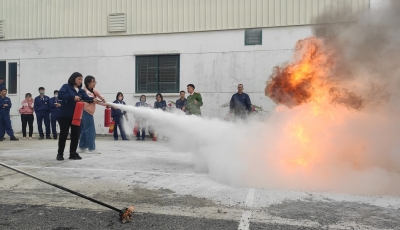AESC Organizes Fire Prevention & Rescue Training Program – Enhancing Safety Awareness and Skills